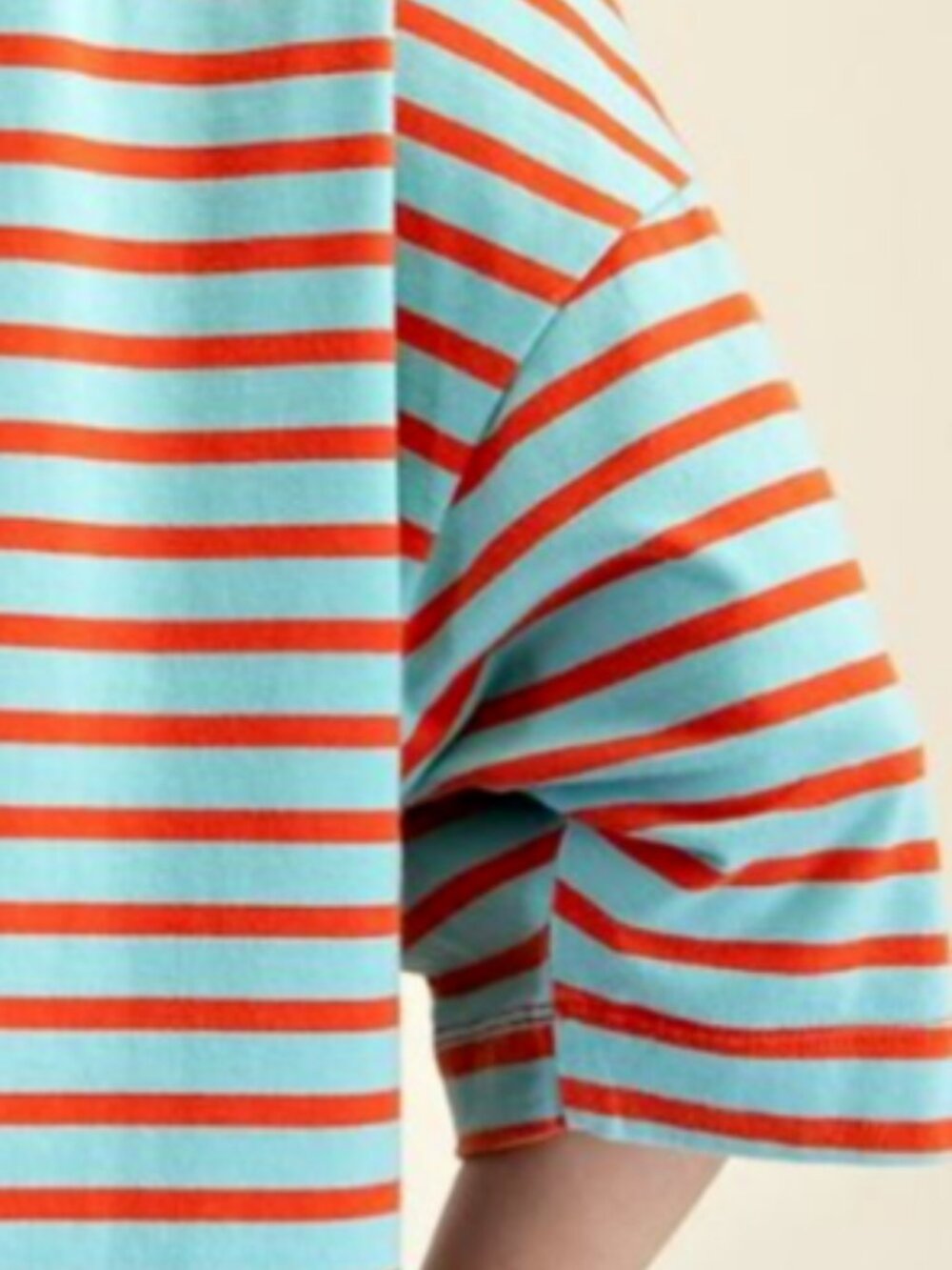 NWT Easel Strop Cotton Washed Boxy T-Shirt - Picture 7 of 16